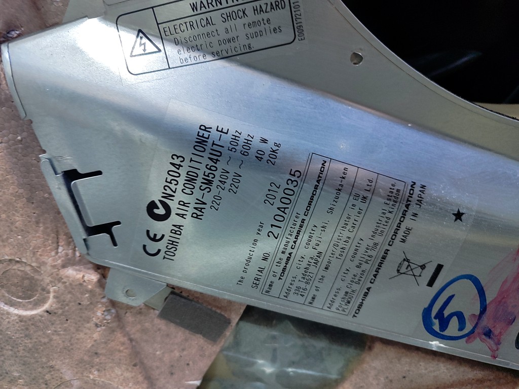 Toshiba Kaset Tipi Klima 24000 Btu Inverter görsel 4